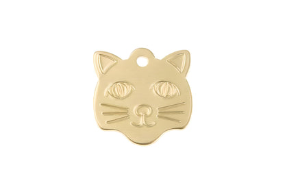 Cat Face Tag