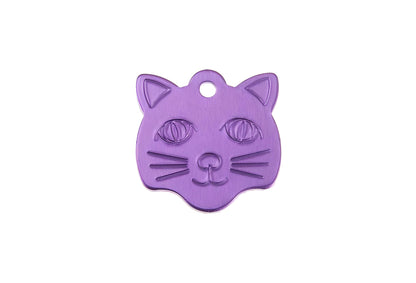 Cat Face Tag